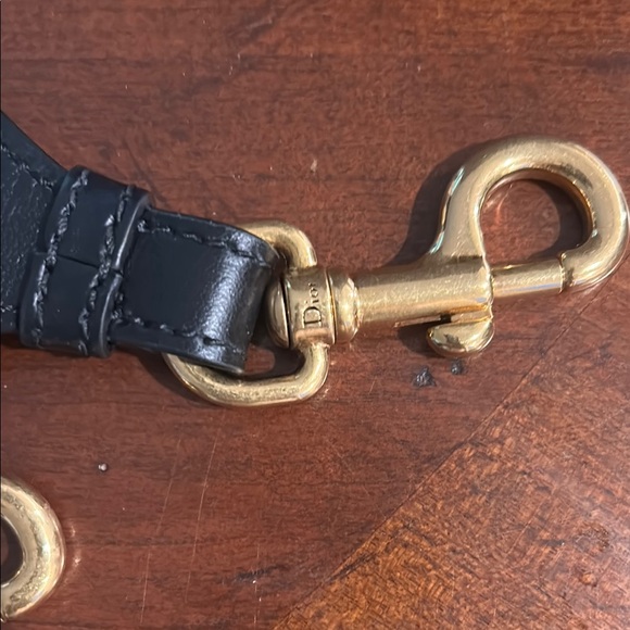 Rare Dior Gray Leopard Canvas Saddle Bag - Picture 11 of 15